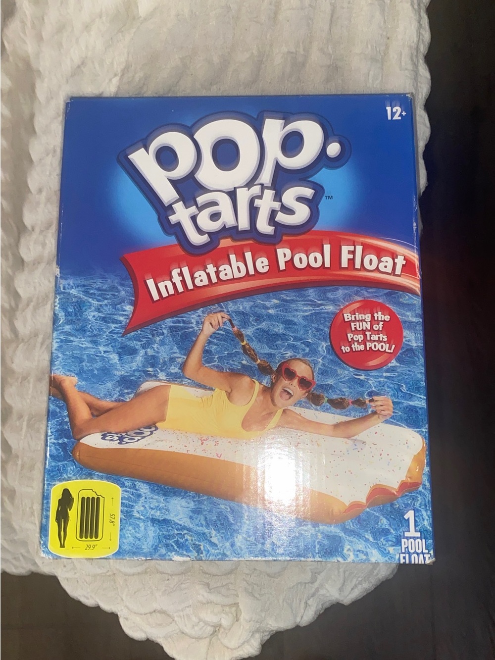 Inflatable Pool Float - pop tarts theme